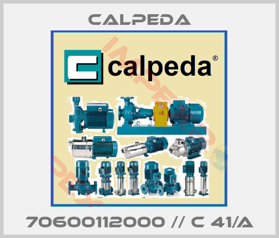 Calpeda-70600112000 // C 41/A