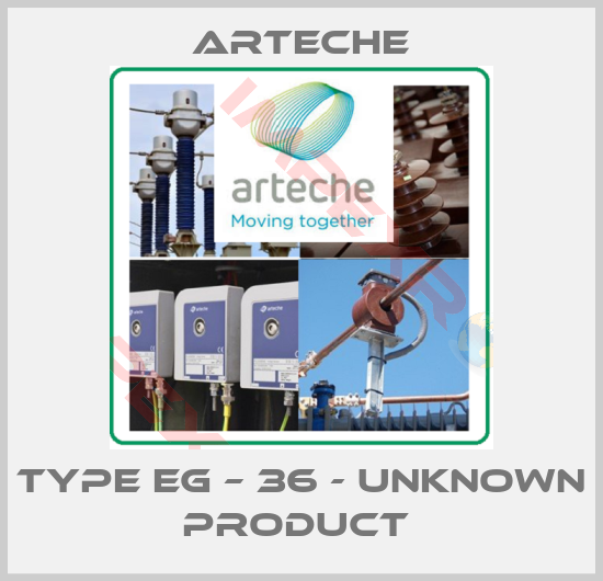 Arteche-TYPE EG – 36 - unknown product 