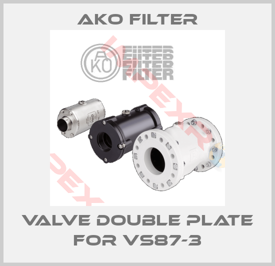 Ako Filter-Valve double plate for VS87-3