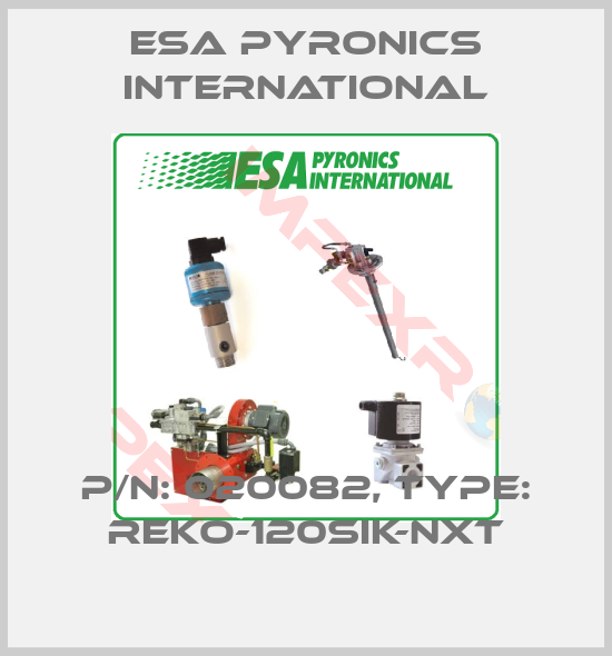 ESA Pyronics International-P/n: 020082, Type: REKO-120SIK-NXT