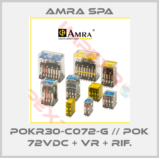 Amra SpA-POKR30-C072-G // POK 72Vdc + VR + rif.