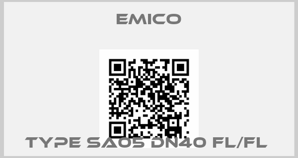Emico-TYPE SA05 DN40 FL/FL 