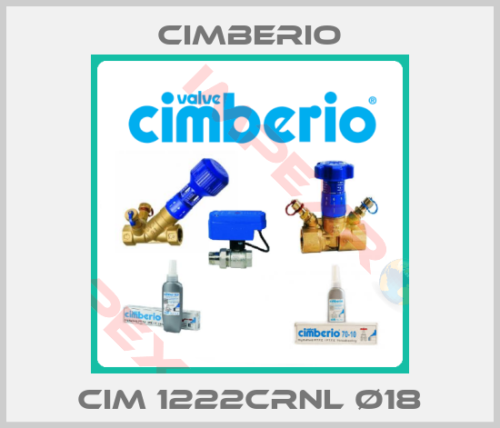 Cimberio-CIM 1222CRNL Ø18