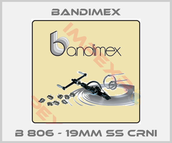 Bandimex-B 806 - 19mm ss crni