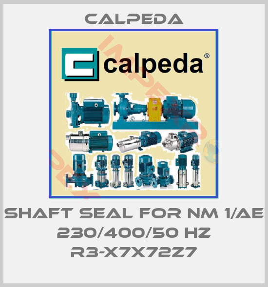 Calpeda-shaft seal for NM 1/AE 230/400/50 HZ R3-X7X72Z7