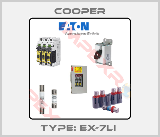 Cooper-TYPE: EX-7LI 