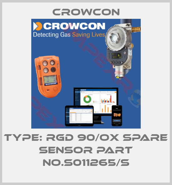 Crowcon-TYPE: RGD 90/OX SPARE SENSOR PART NO.S011265/S