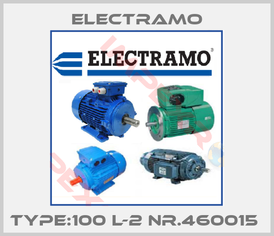 Electramo-TYPE:100 L-2 NR.460015 