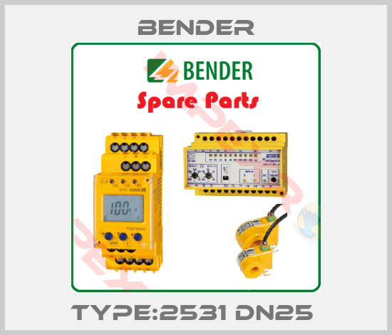 Bender-TYPE:2531 DN25 