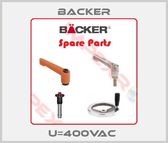 Backer-U=400VAC 