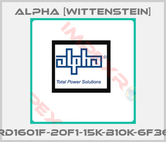 Alpha [Wittenstein]-RD1601F-20F1-15K-B10K-6F36