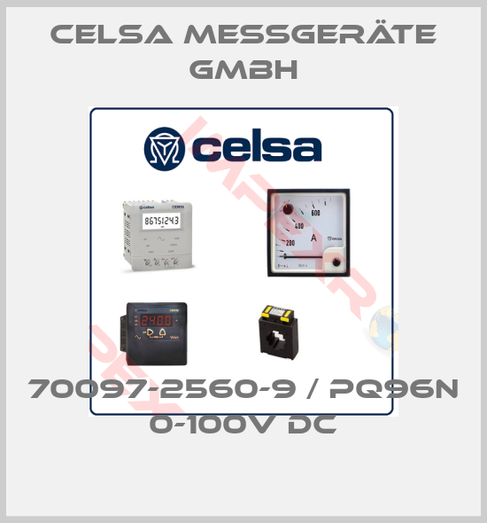 CELSA MESSGERÄTE GMBH-70097-2560-9 / PQ96n 0-100V DC