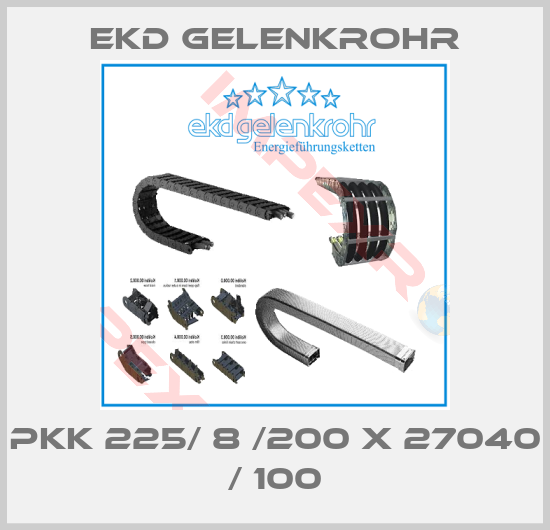 Ekd Gelenkrohr-PKK 225/ 8 /200 x 27040 / 100