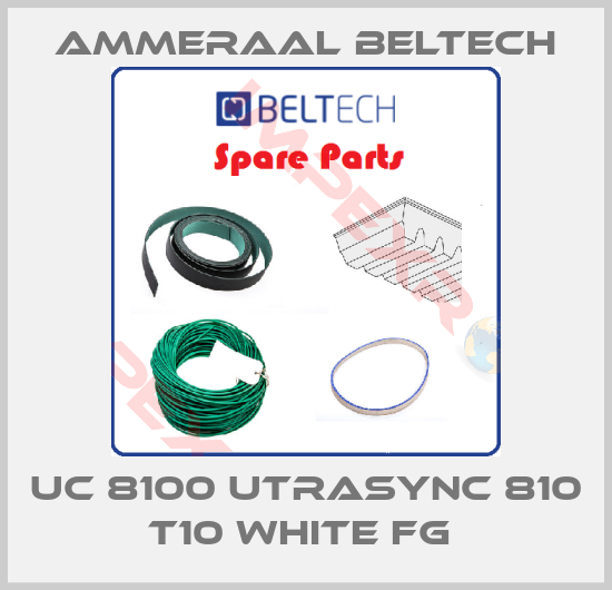 Ammeraal Beltech-UC 8100 UTRASYNC 810 T10 WHITE FG 