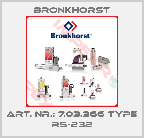 Bronkhorst-Art. Nr.: 7.03.366 Type RS-232