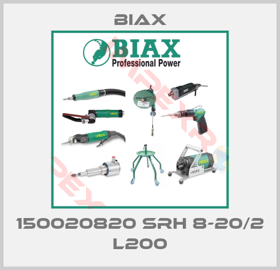 Biax-150020820 SRH 8-20/2 L200