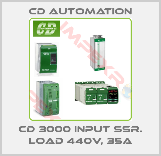 CD AUTOMATION-CD 3000 Input SSR. Load 440V, 35A