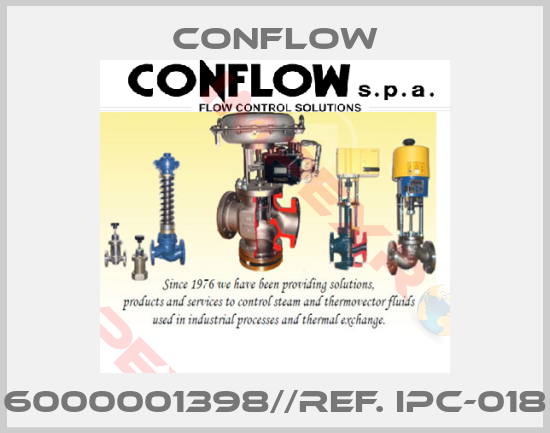 CONFLOW-6000001398//Ref. IPC-018