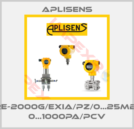 Aplisens-APRE-2000G/Exia/PZ/0...25mbar/ 0...1000Pa/PCV