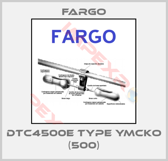 Fargo-DTC4500e Type YMCKO (500)