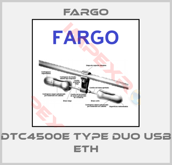 Fargo-DTC4500e Type DUO USB ETH