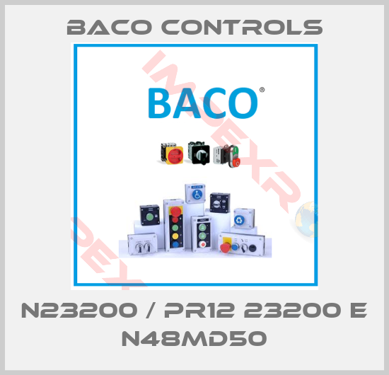 Baco Controls-N23200 / PR12 23200 E N48MD50