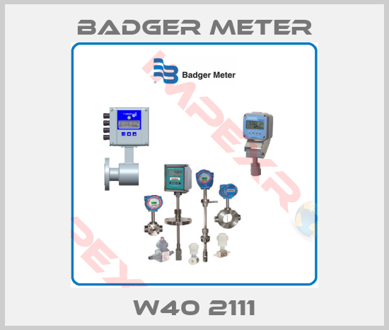 Badger Meter-W40 2111