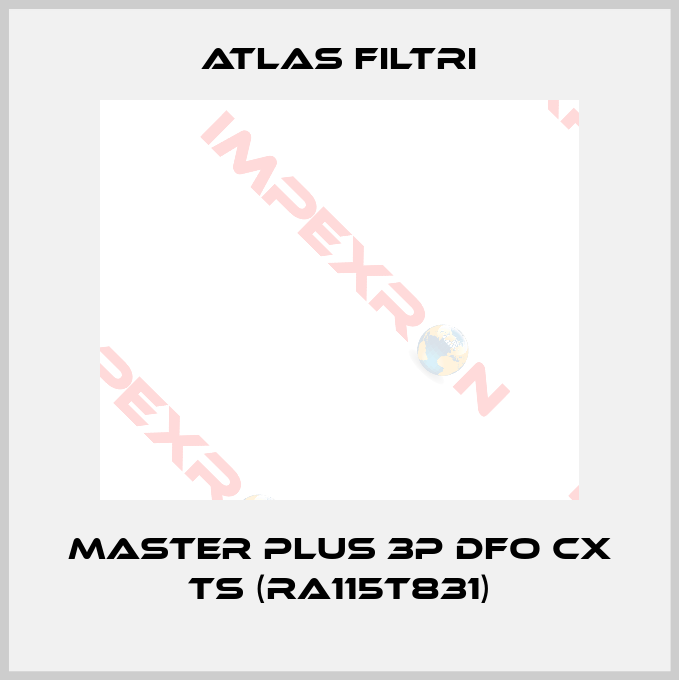 Atlas Filtri-MASTER PLUS 3P DFO CX TS (RA115T831)