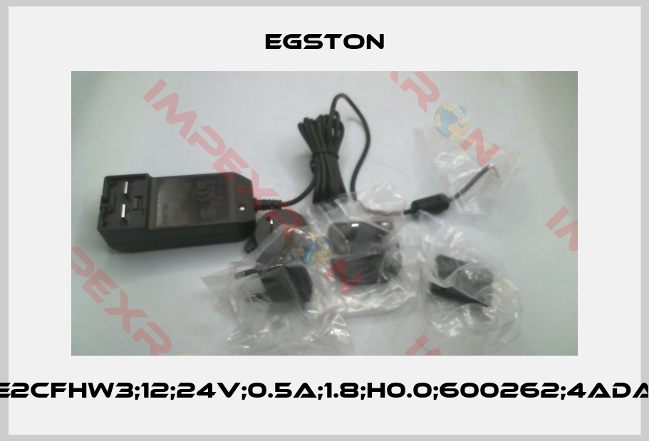 Egston-E2CFHW3;12;24V;0.5A;1.8;H0.0;600262;4Ada