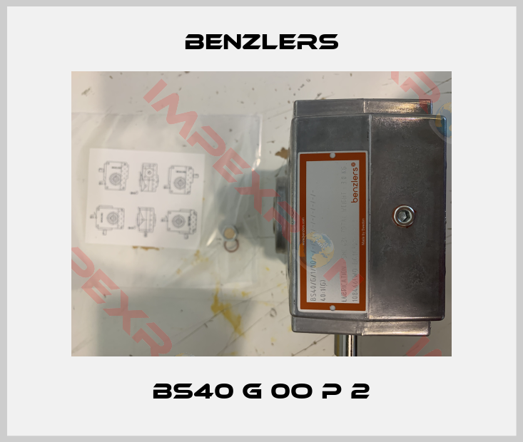 Benzlers-BS40 G 0O P 2