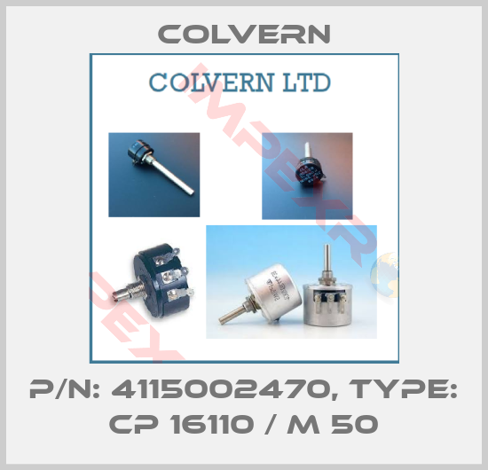 Colvern-P/N: 4115002470, Type: CP 16110 / M 50