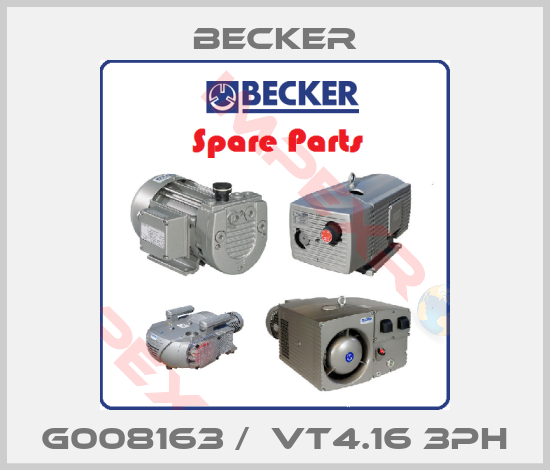 Becker-G008163 /  VT4.16 3ph