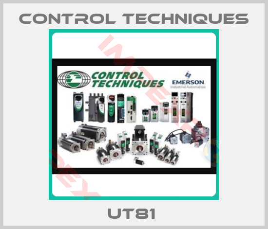 Control Techniques-UT81 