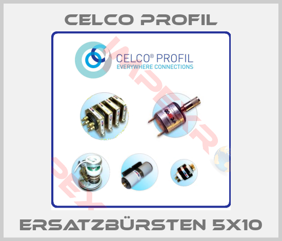 Celco Profil-Ersatzbürsten 5x10