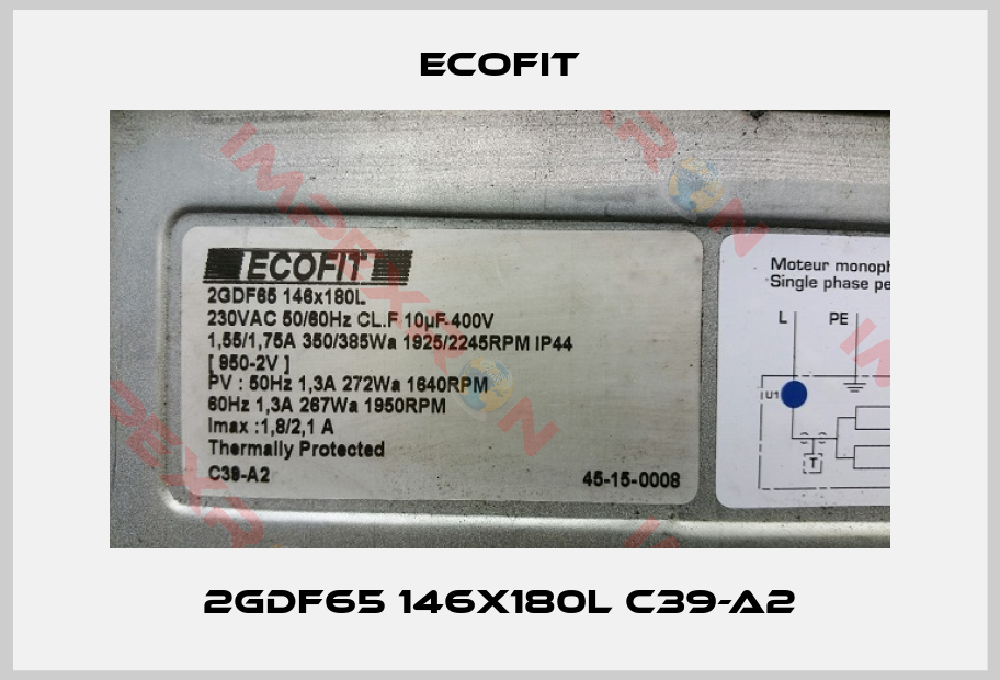 Ecofit-2GDF65 146x180L C39-A2