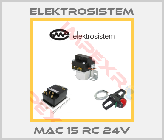 Elektrosistem-MAC 15 RC 24V