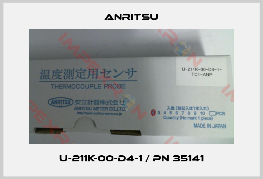 Anritsu-U-211K-00-D4-1 / pn 35141