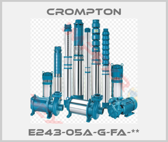 Crompton-E243-05A-G-FA-**