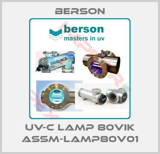 Berson-UV-C LAMP 80VIK ASSM-LAMP80V01