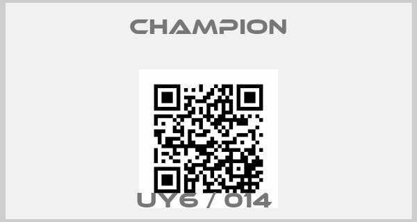 Champion-UY6 / 014 