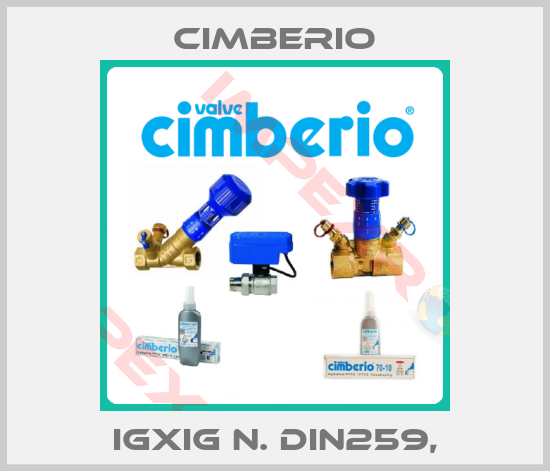 Cimberio-IGxIG n. DIN259,