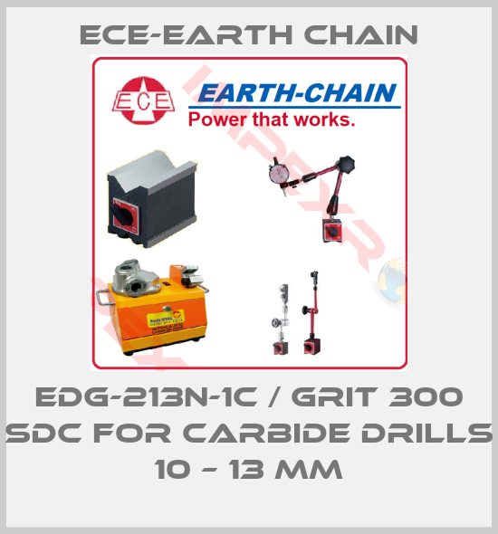 ECE-Earth Chain-EDG-213N-1C / Grit 300 SDC for carbide drills 10 – 13 mm