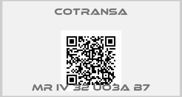 Cotransa-MR IV 32 UO3A B7