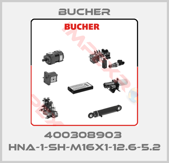 Bucher-400308903  HNA-1-SH-M16X1-12.6-5.2