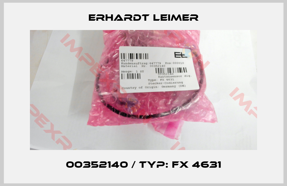 Erhardt Leimer-00352140 / Typ: FX 4631