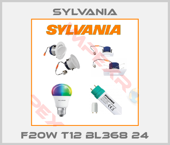 Sylvania-F20W T12 BL368 24