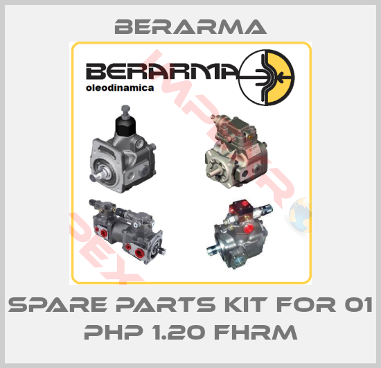 Berarma-Spare parts kit for 01 PHP 1.20 FHRM