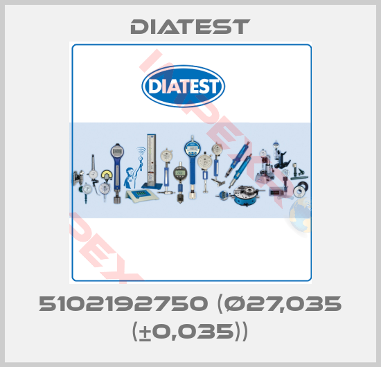 Diatest-5102192750 (Ø27,035 (±0,035))