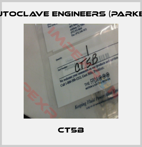 Autoclave Engineers (Parker)-CT5B