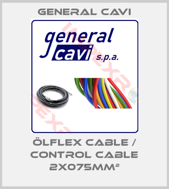 General Cavi-Ölflex cable / control cable 2x075mm²